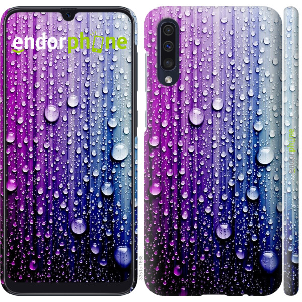 

Чехол на Samsung Galaxy A50 2019 A505F Капли воды 3351m-1668, Пластик матовый