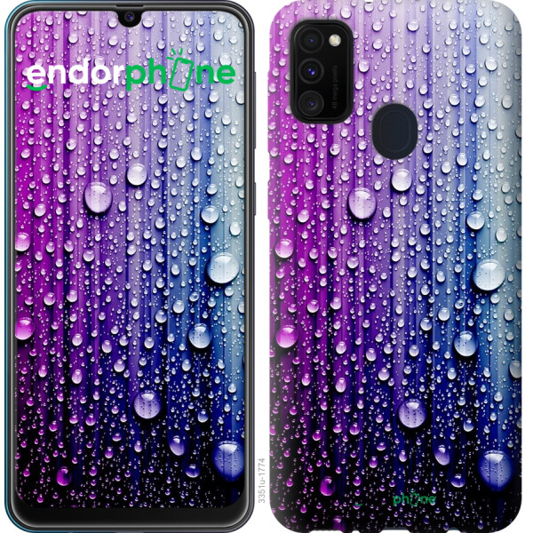 

Чехол на Samsung Galaxy M30s 2019 Капли воды 3351m-1774, Пластик матовый