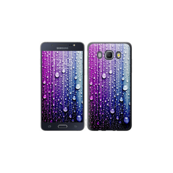 

Чехол на Samsung Galaxy J5 (2016) J510H Капли воды 3351m-264, Пластик матовый