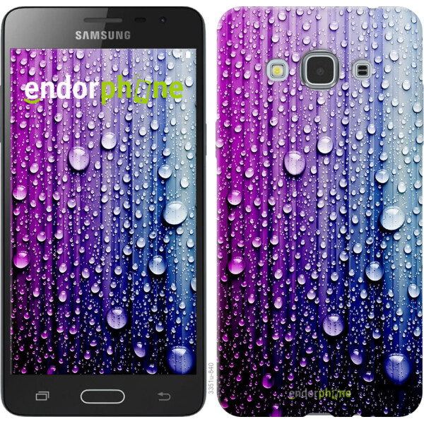 

Чехол на Samsung Galaxy J3 Pro Капли воды 3351u-840, Силикон