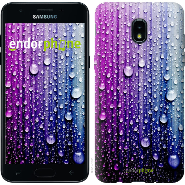 

Чехол на Samsung Galaxy J3 2018 Капли воды 3351u-1501