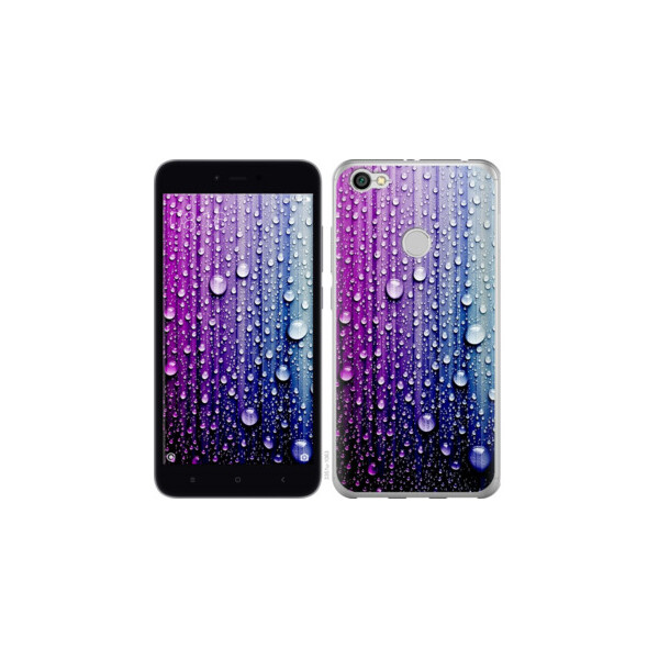 

Чехол на Xiaomi Redmi Note 5A Prime Капли воды 3351t-1063, 2D пластик