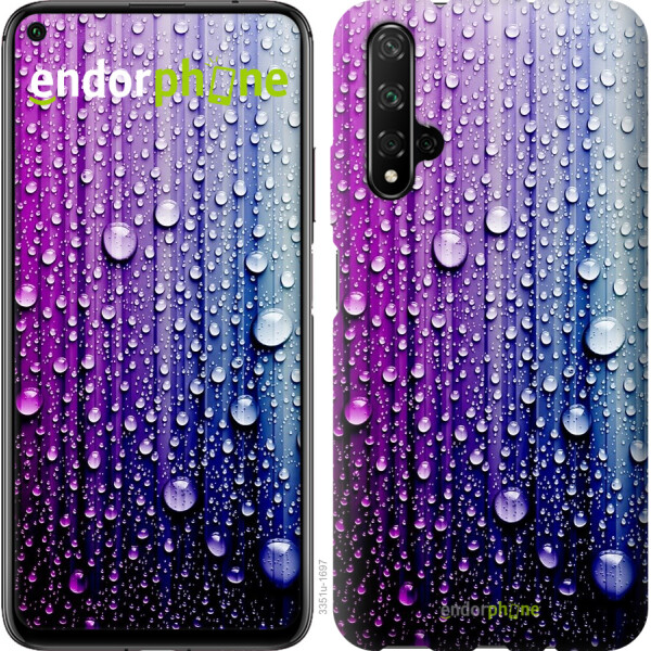 

Чехол на Huawei Honor 20 Капли воды 3351u-1697, Силикон