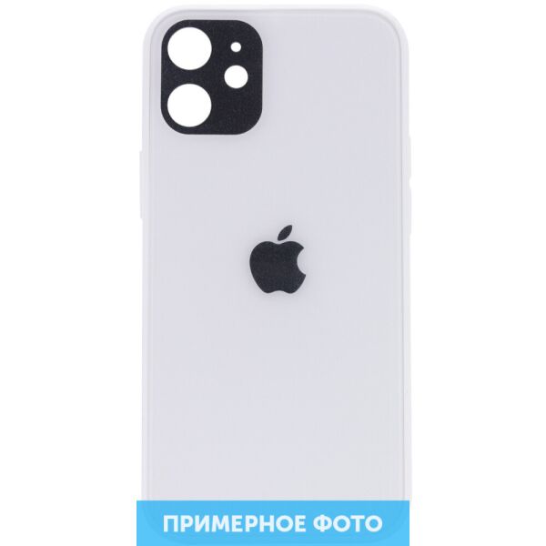 

TPU+Glass чехол GLOSSY Logo Full camera для Apple iPhone XR (6.1") Белый (161062)