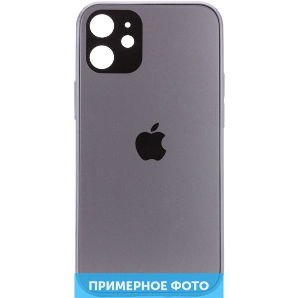 

TPU+Glass чехол GLOSSY Logo Full camera для Apple iPhone X / XS (5.8") Серый (161059)
