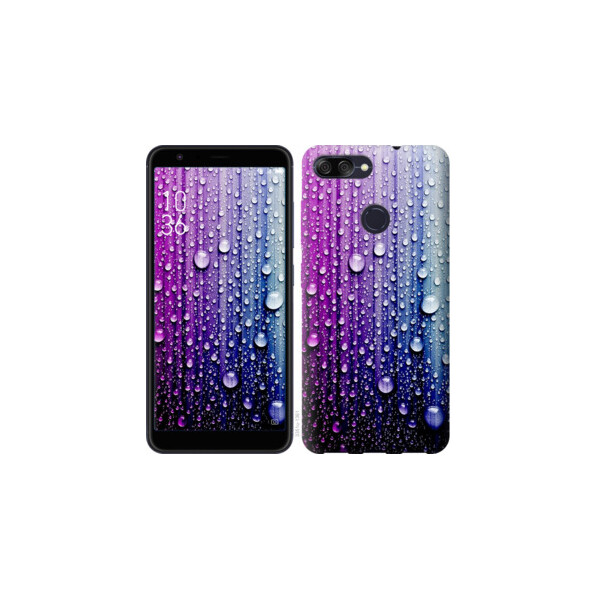 

Чехол на Asus ZenFone Max Plus M1 ZB570TL Капли воды 3351u-1361, Силикон