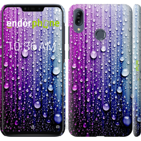 

Чехол на Asus Zenfone Max M2 ZB633KL Капли воды 3351u-1629, Силикон
