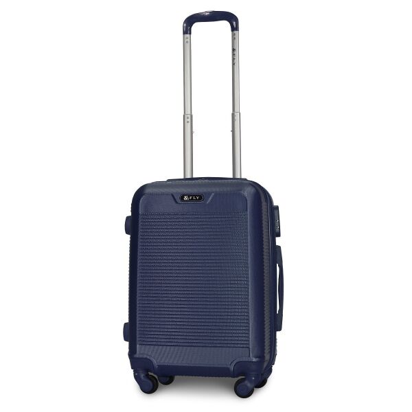 

Чемодан пластиковый FLY 1093 маленький темно-синий ручки в цвет Fp00059
