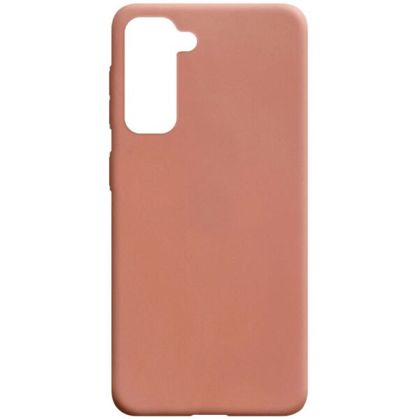 

Силиконовый чехол Candy для Samsung Galaxy S21 Rose Gold (160308)