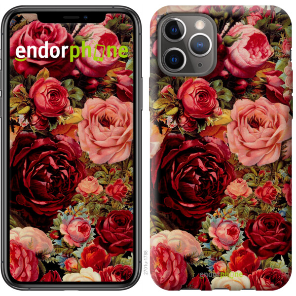 

Чехол на iPhone 11 Pro Цветущие розы 2701m-1788, Пластик матовый