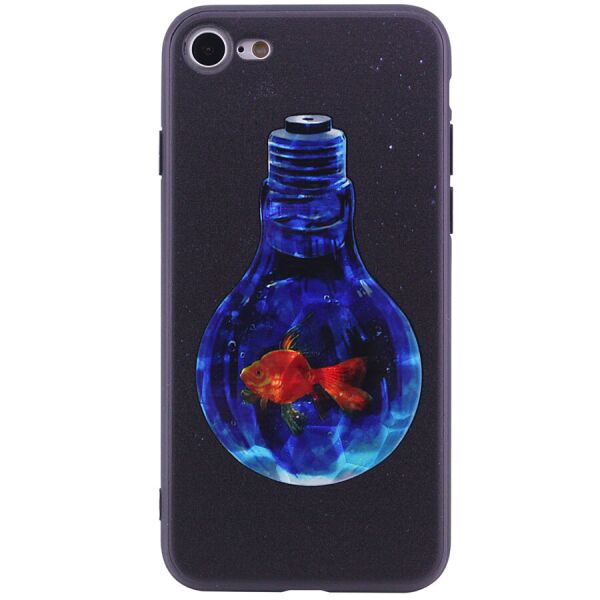 

TPU чехол YCT Brilliant для Apple iPhone 7 (4.7'') Рыбка / Фиолетовый (76787)