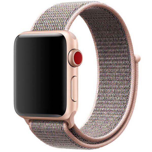 

Ремешок Nylon для Apple watch 42mm/44mm Розовый/Pink Sand (147633)