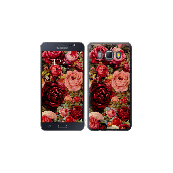 

Чехол на Samsung Galaxy J5 (2016) J510H Цветущие розы 2701u-264, Силикон