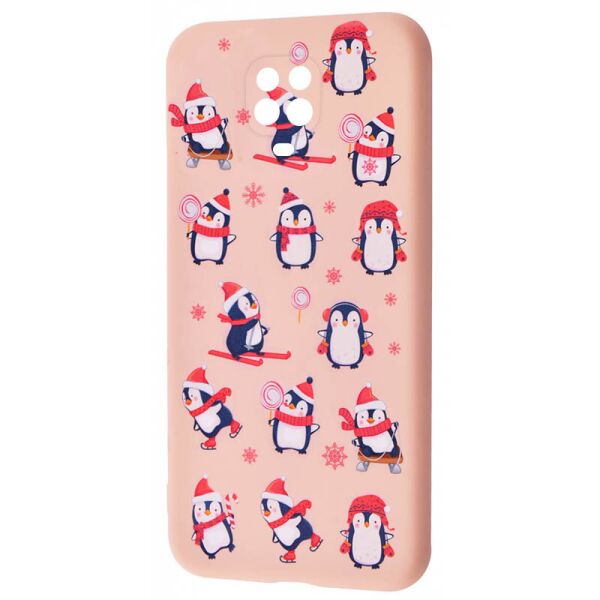 

TPU чехол WAVE Fancy для Xiaomi Redmi Note 9 Pro Penguins / Pink sand (156074)