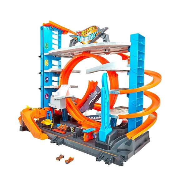 

Хот Вилс Городской Гараж с Акулой Hot Wheels City Ultimate Garage with Shark FTB69