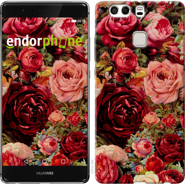 

Чехол на Huawei P9 Plus Цветущие розы 2701u-300