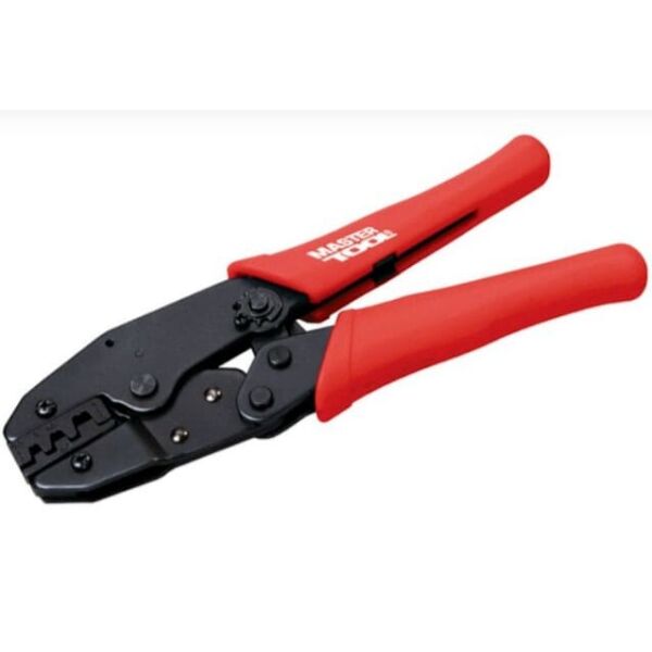 

Клещи для обжима контактов MasterTool с трещоткой 220 мм (75-2250)
