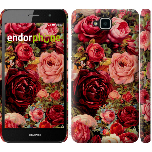 

Чехол на Huawei Y6 Pro Цветущие розы 2701u-355, Силикон