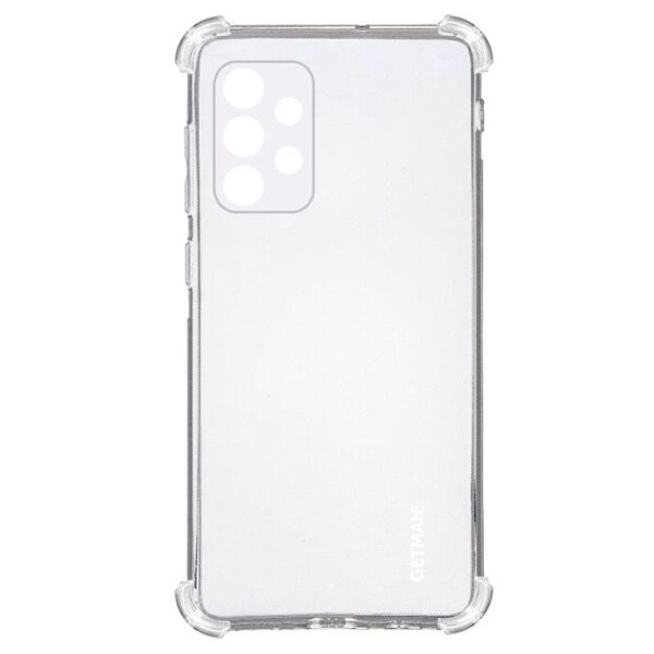 

TPU чехол GETMAN Ease logo усиленные углы для Samsung Galaxy A32 5G Прозрачный / Transparent (162618)