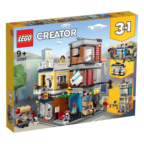 

LEGO Creator Зоомагазин и кафе в центре города (31097)