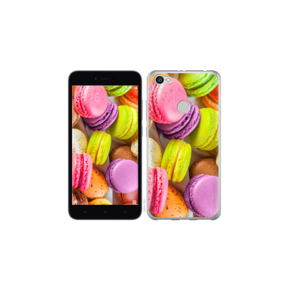 

Чехол на Xiaomi Redmi Note 5A Prime Макаруны 2995t-1063, 2D пластик
