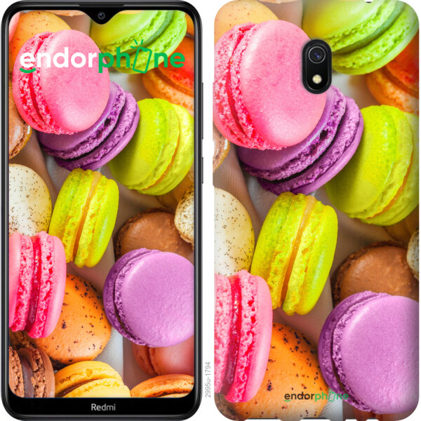 

Чехол на Xiaomi Redmi 8A Макаруны 2995u-1794, Силикон