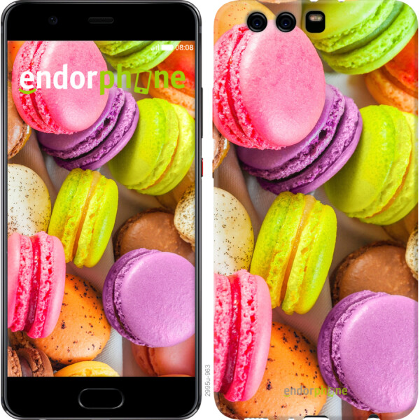

Чехол на Huawei P10 Plus Макаруны 2995t-963, 2D пластик