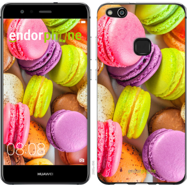 

Чехол на Huawei P10 Lite Макаруны 2995u-896, Силикон