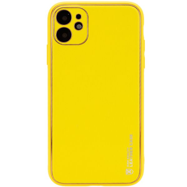 

Кожаный чехол Xshield для Apple iPhone 12 mini (5.4") Желтый / Yellow (160141)