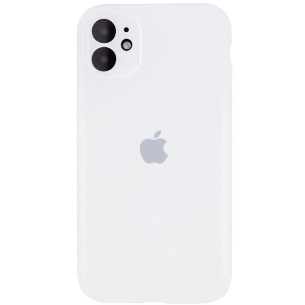 

Чехол Silicone Case Full Camera Protective (AA) для Apple iPhone 12 mini (5.4") Белый / White (162282)