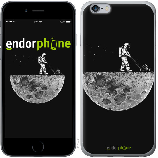 

Чехол на iPhone 6 Plus Moon in dark 4176m-48, Пластик матовый