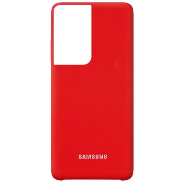 

Чехол Silicone Cover (AA) для Samsung Galaxy S21 Ultra Красный / Red (162177)