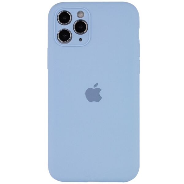 

Чехол Silicone Case Full Camera Protective (AA) для Apple iPhone 12 (6.1") Голубой / Lilac Blue (162244)