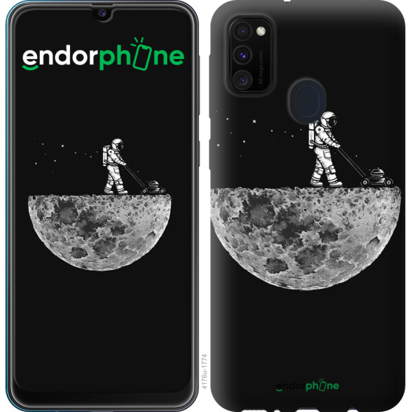 

Чехол на Samsung Galaxy M30s 2019 Moon in dark 4176u-1774, Силикон