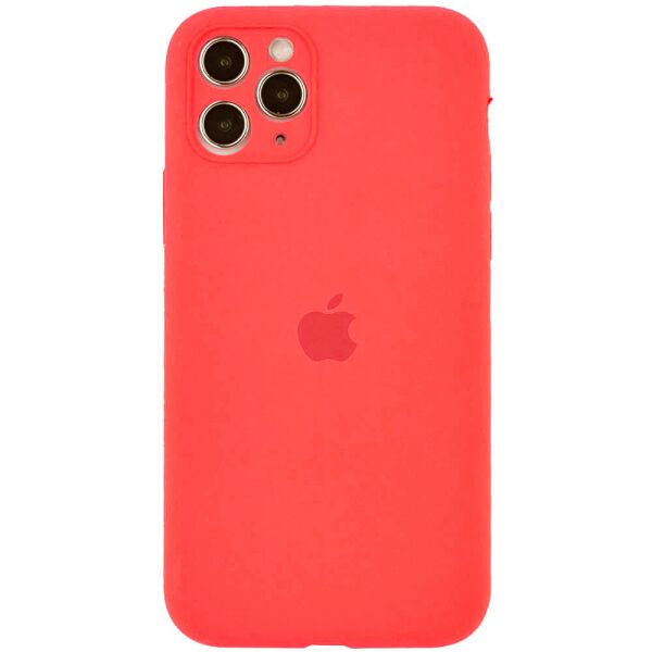 

Чехол Silicone Case Full Camera Protective (AA) для Apple iPhone 12 (6.1") Оранжевый / Pink citrus (162255)