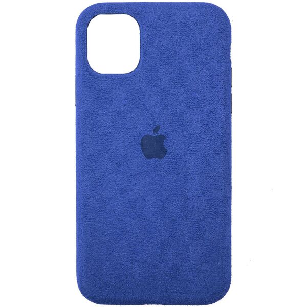 

Чехол ALCANTARA Case Full для Apple iPhone 12 (6.1'') Синий (160667)