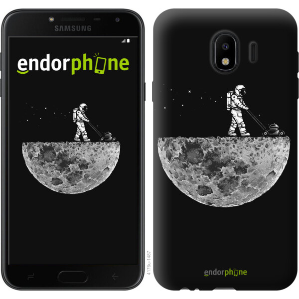

Чехол на Samsung Galaxy J4 2018 Moon in dark 4176u-1487, Силикон