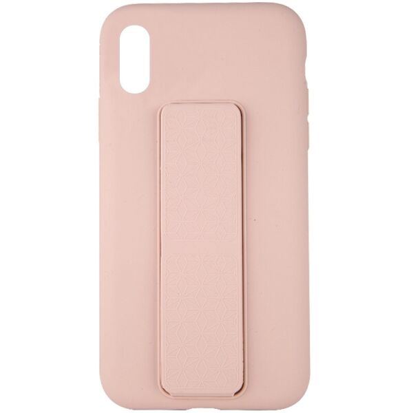 

Чехол Silicone Case Hand Holder для Apple iPhone X (5.8") Розовый / Pink Sand (158776)