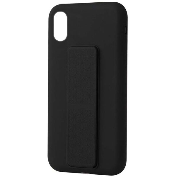 

Чехол Silicone Case Hand Holder для Apple iPhone X (5.8") Черный / Black (158779)