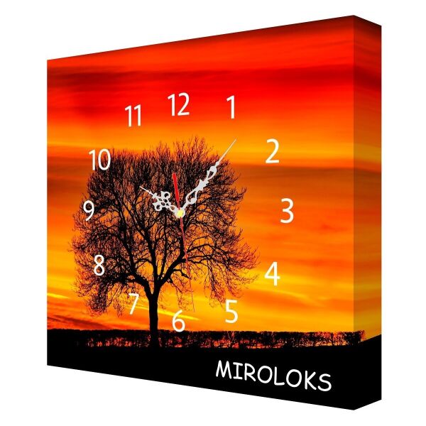 

Настенные часы MIROLOKS Закат 35х35 см M00010