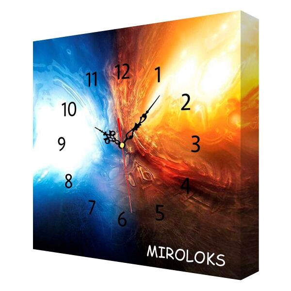 

Настенные часы MIROLOKS Космос 35х35 см M00011
