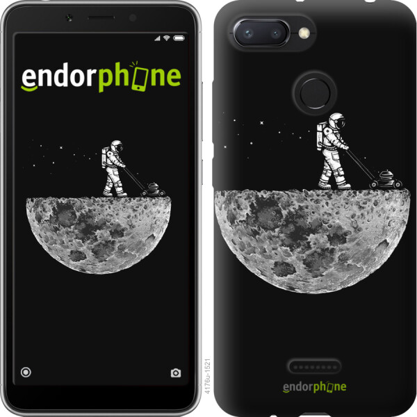 

Чехол на Xiaomi Redmi 6 Moon in dark 4176u-1521, Силикон