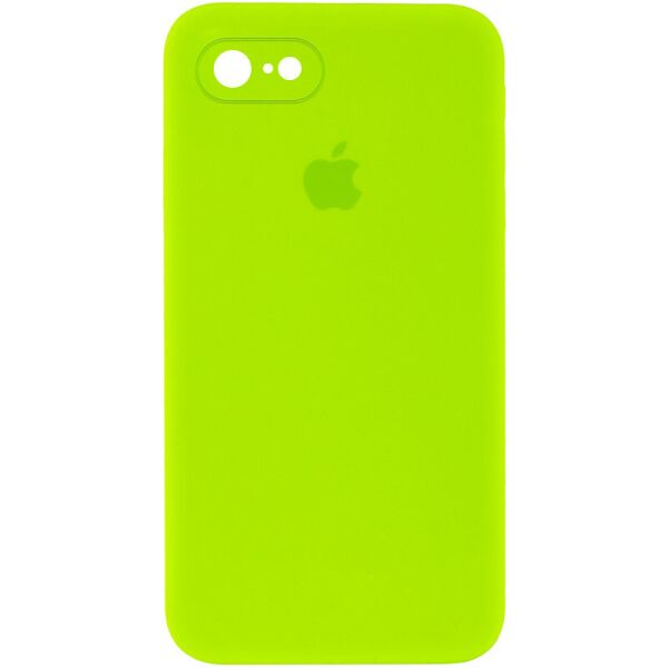 

Чехол Silicone Case Square Full Camera Protective (AA) для Apple iPhone 7 (4.7'') Салатовый / Neon green (152998)