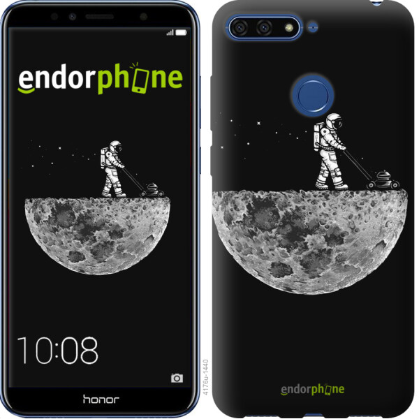

Чехол на Huawei Honor 7A Pro Moon in dark 4176u-1440, Силикон