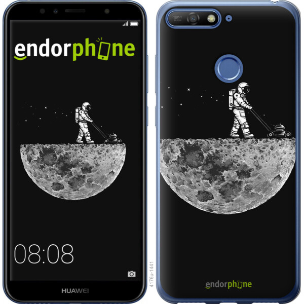 

Чехол на Huawei Y6 Prime 2018 Moon in dark 4176u-1441, Силикон