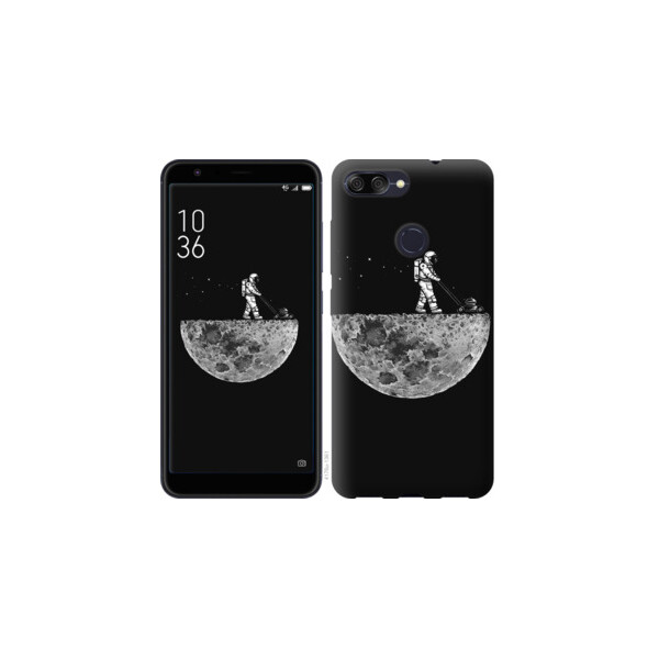 

Чехол на Asus ZenFone Max Plus M1 ZB570TL Moon in dark 4176u-1361, Силикон