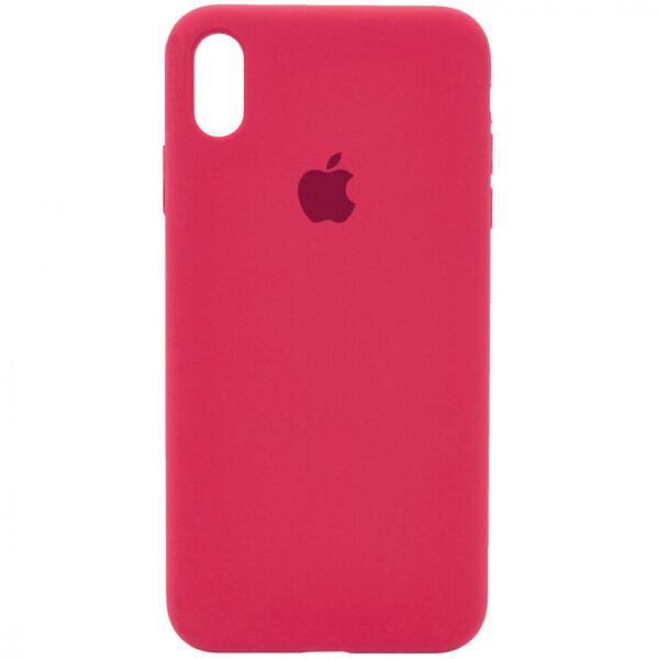 

Чехол Silicone Case Full Protective (AA) для Apple iPhone XS Max (6.5") Розовый / Living coral (160715)