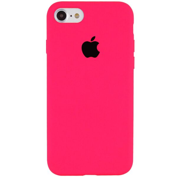 

Чехол Silicone Case Full Protective (AA) для Apple iPhone 7 (4.7'') Розовый / Barbie pink (111183)