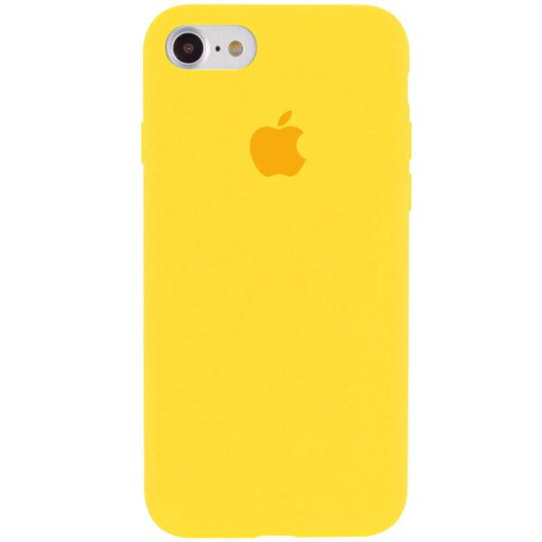 

Чехол Silicone Case Full Protective (AA) для Apple iPhone 7 (4.7'') Желтый / Canary Yellow (130969)