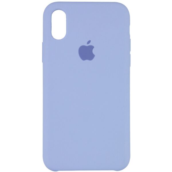 

Чехол Silicone Case (AA) для Apple iPhone XS Max (6.5") Голубой / Sky Blue (101487)